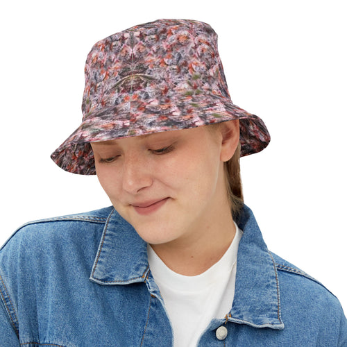 "Think Pink" Canna Zoom Frost Bucket Hat — 'If Ya Know" DL Design