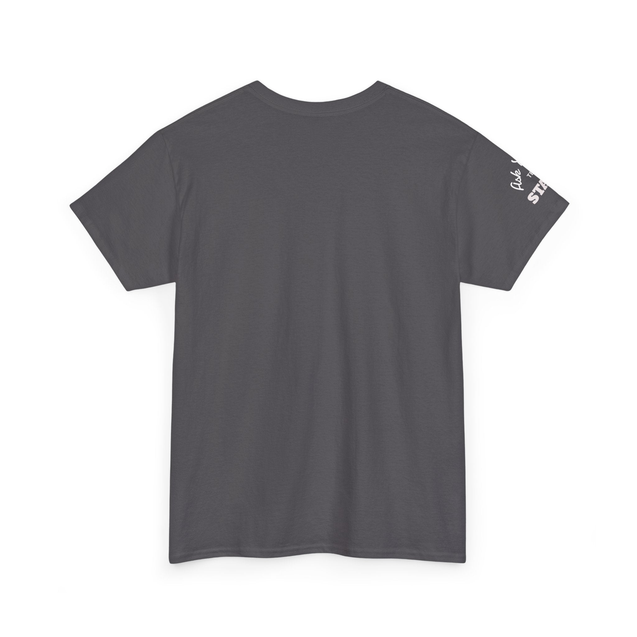 YOUR LOGO Promotions T-Shirt — Double Imprint Tee for staff or customers