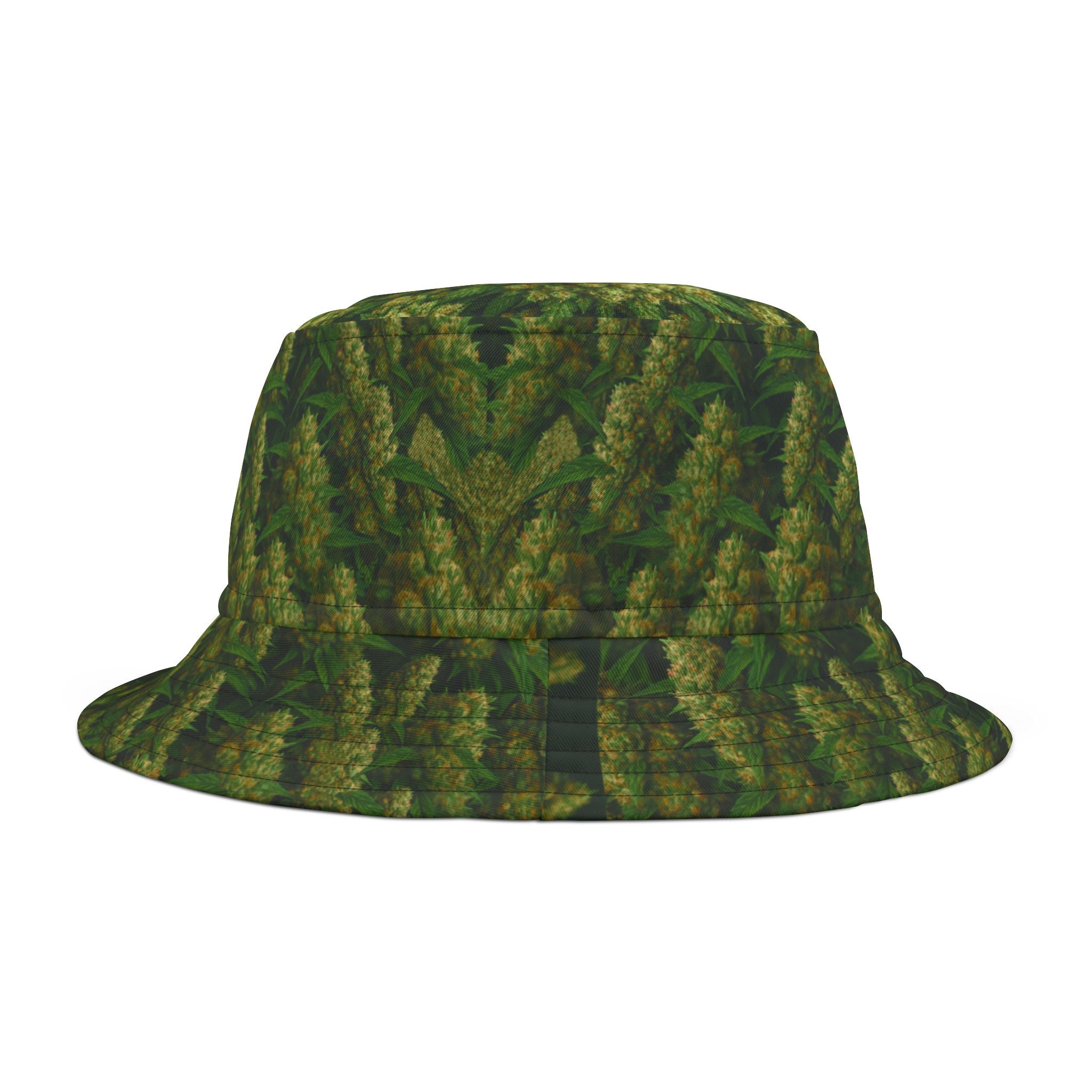 "Field of Dreams" Bucket Hat —Blooming Marijuana Plant Print