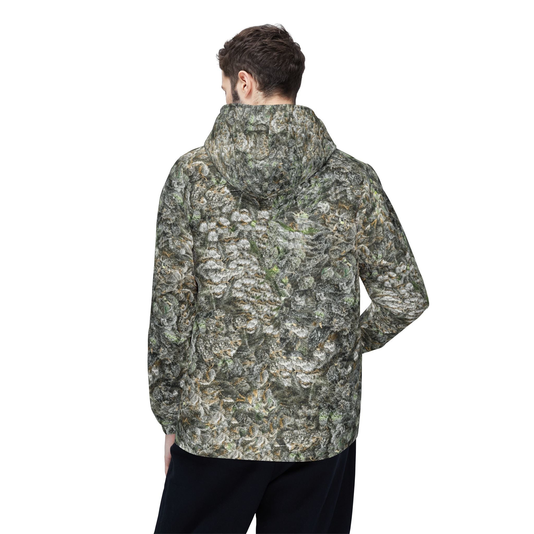 'Jakt Frost' Canna Zoom Frost Zip Windbreaker Jacket — "If Ya Know" DL Design