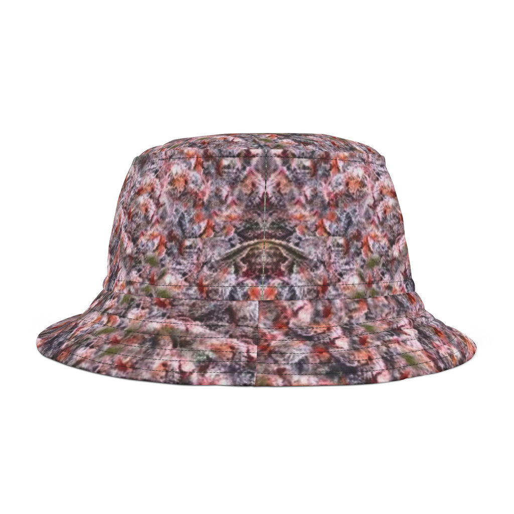"Think Pink" Canna Zoom Frost Bucket Hat — 'If Ya Know" DL Design
