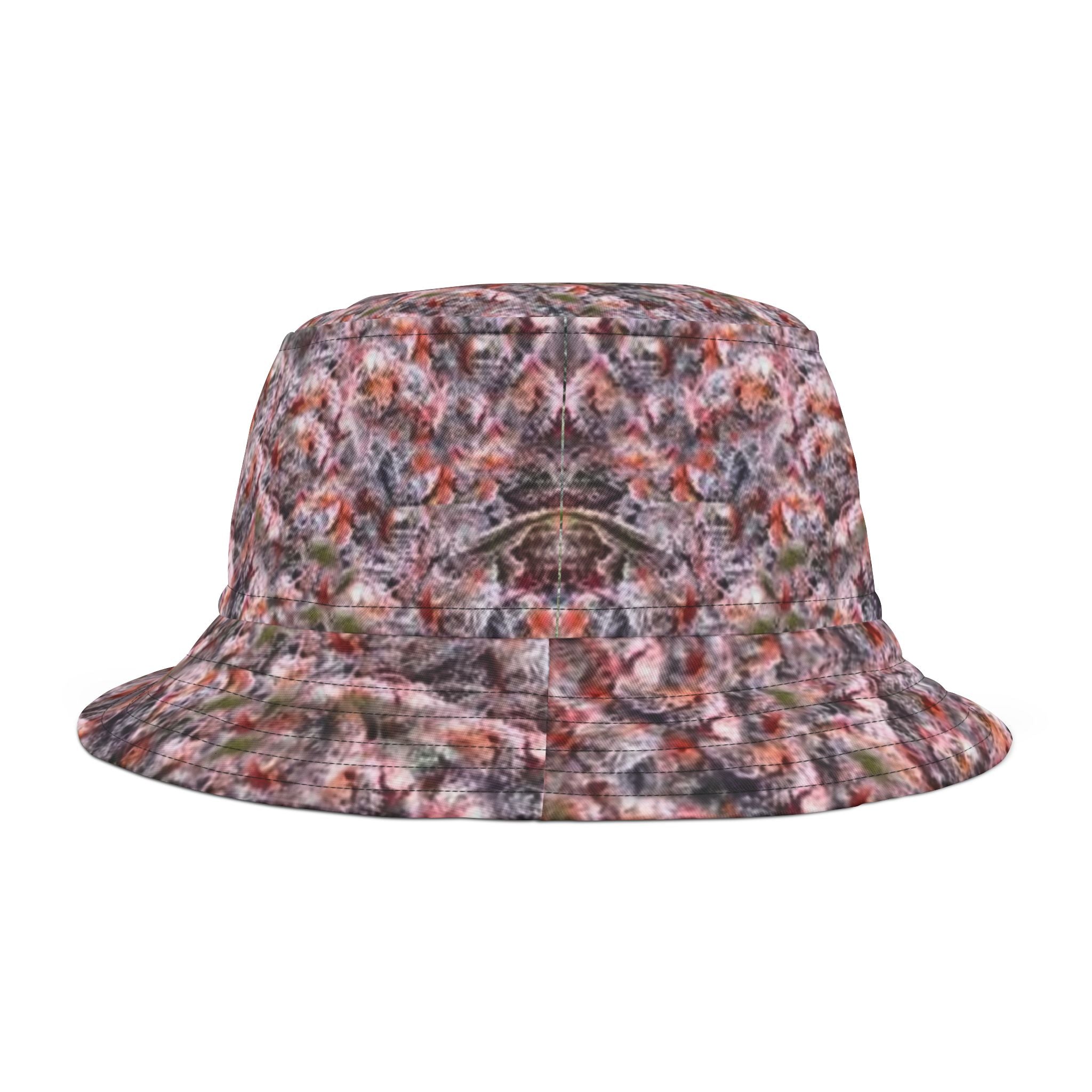 "Think Pink" Canna Zoom Frost Bucket Hat — 'If Ya Know" DL Design