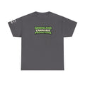 YOUR LOGO Promotions T-Shirt — Double Imprint Tee for staff or customers