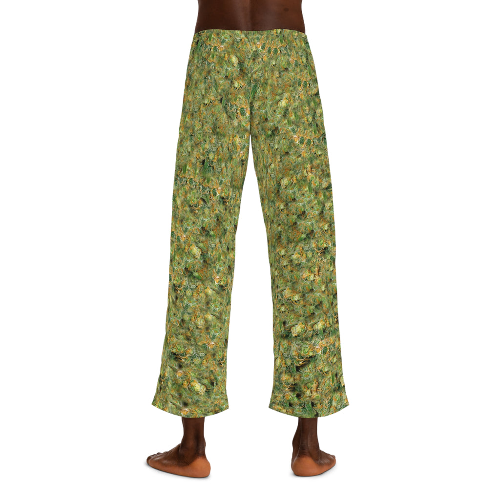 Marijuana Nug Pattern Pajama Pants — Men's Printed Lounge Pants