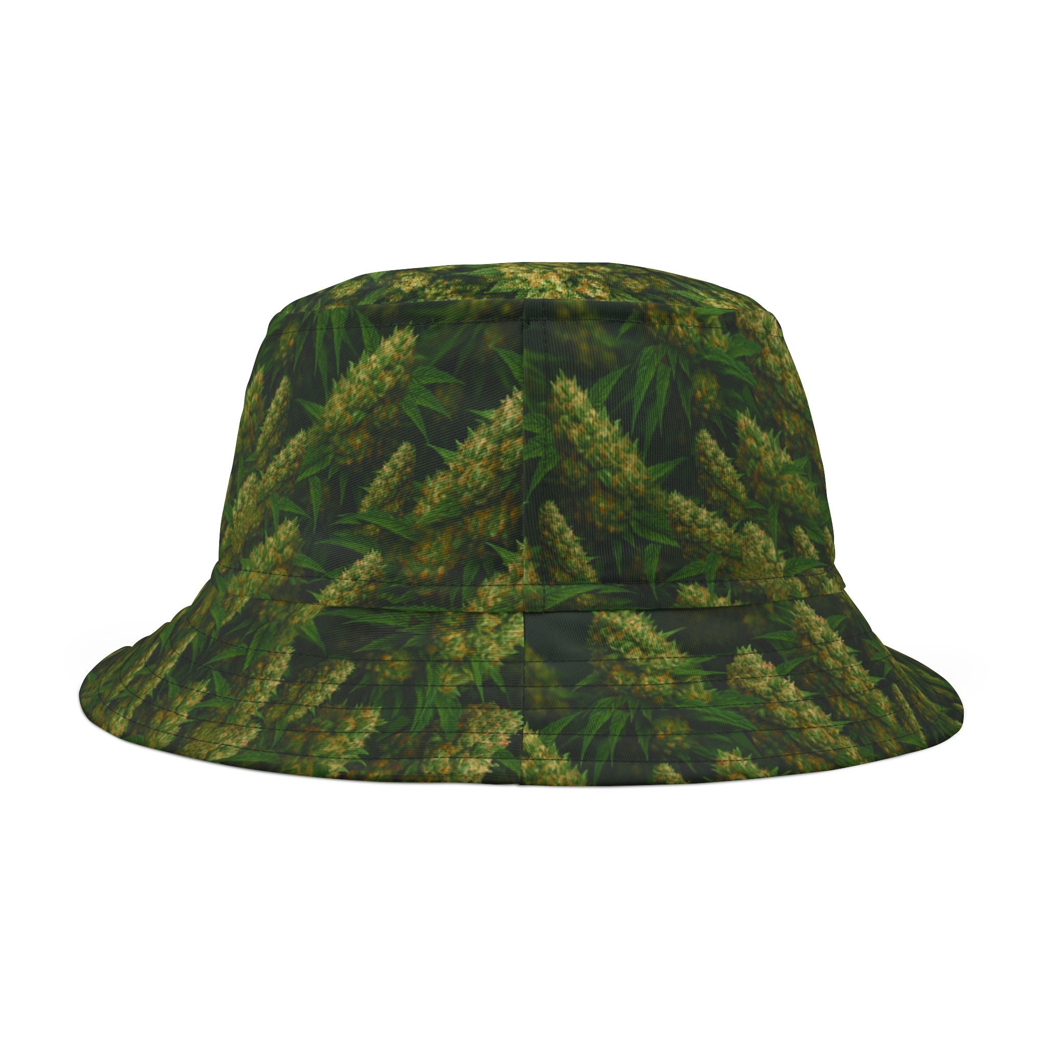 "Field of Dreams" Bucket Hat —Blooming Marijuana Plant Print