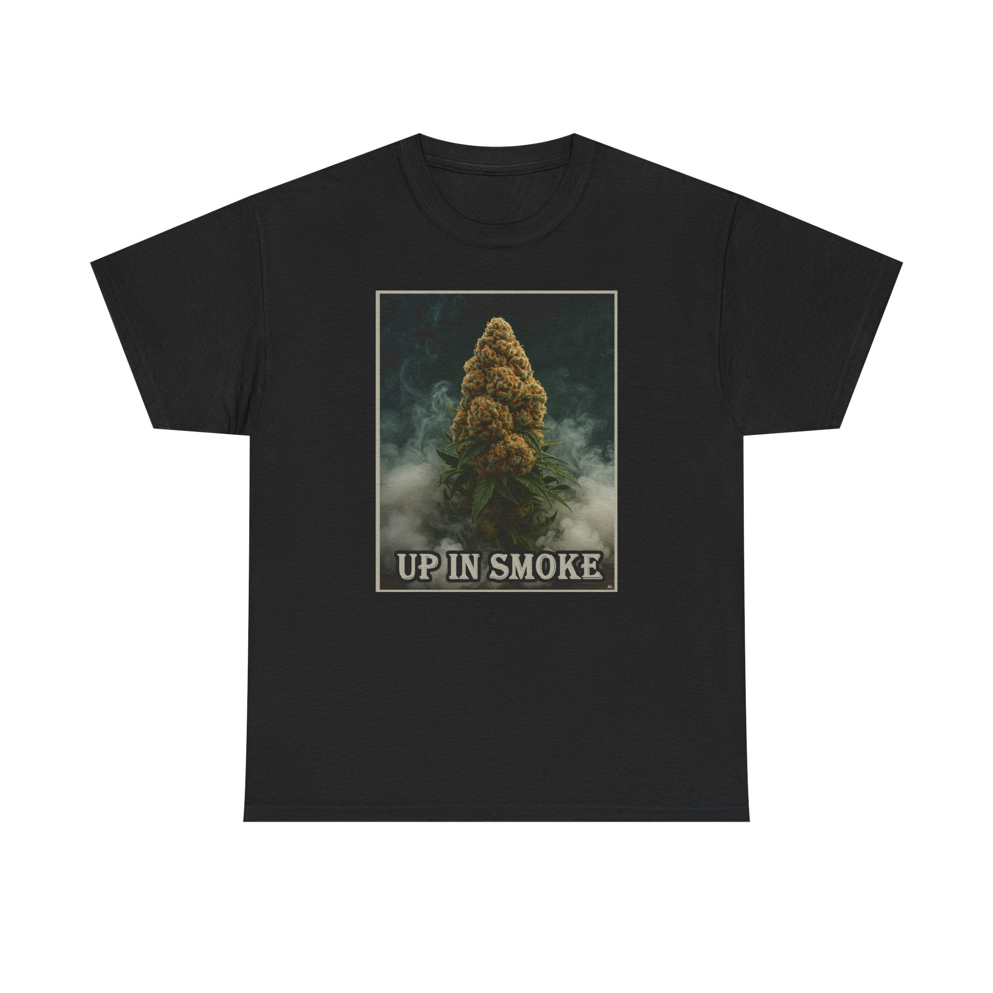 "Up In Smoke" Monster Red Haired Cannabis Tree — Xpress Design Tee