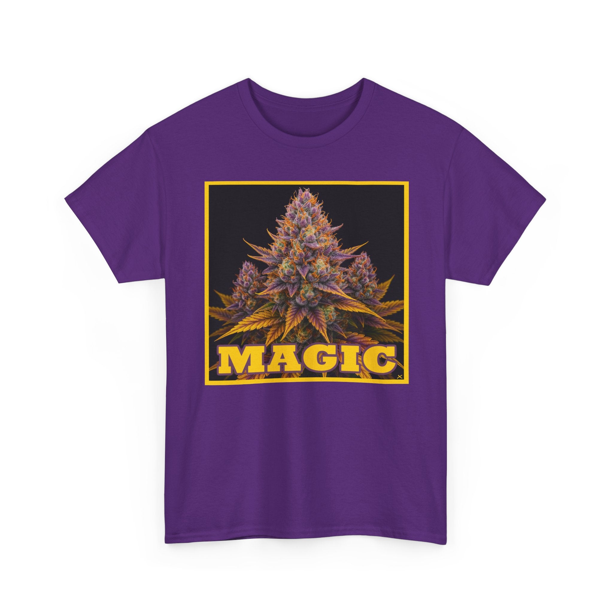 'Magic' Purple Crystal Covered Loud Cannabis Bud — Xpress Design Tee