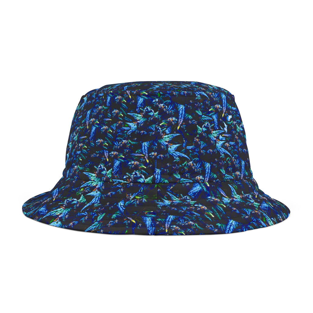 "Bahloo" Canna Camo Bucket Hat — Subtle 'If Ya Know'  DL Leaf Design