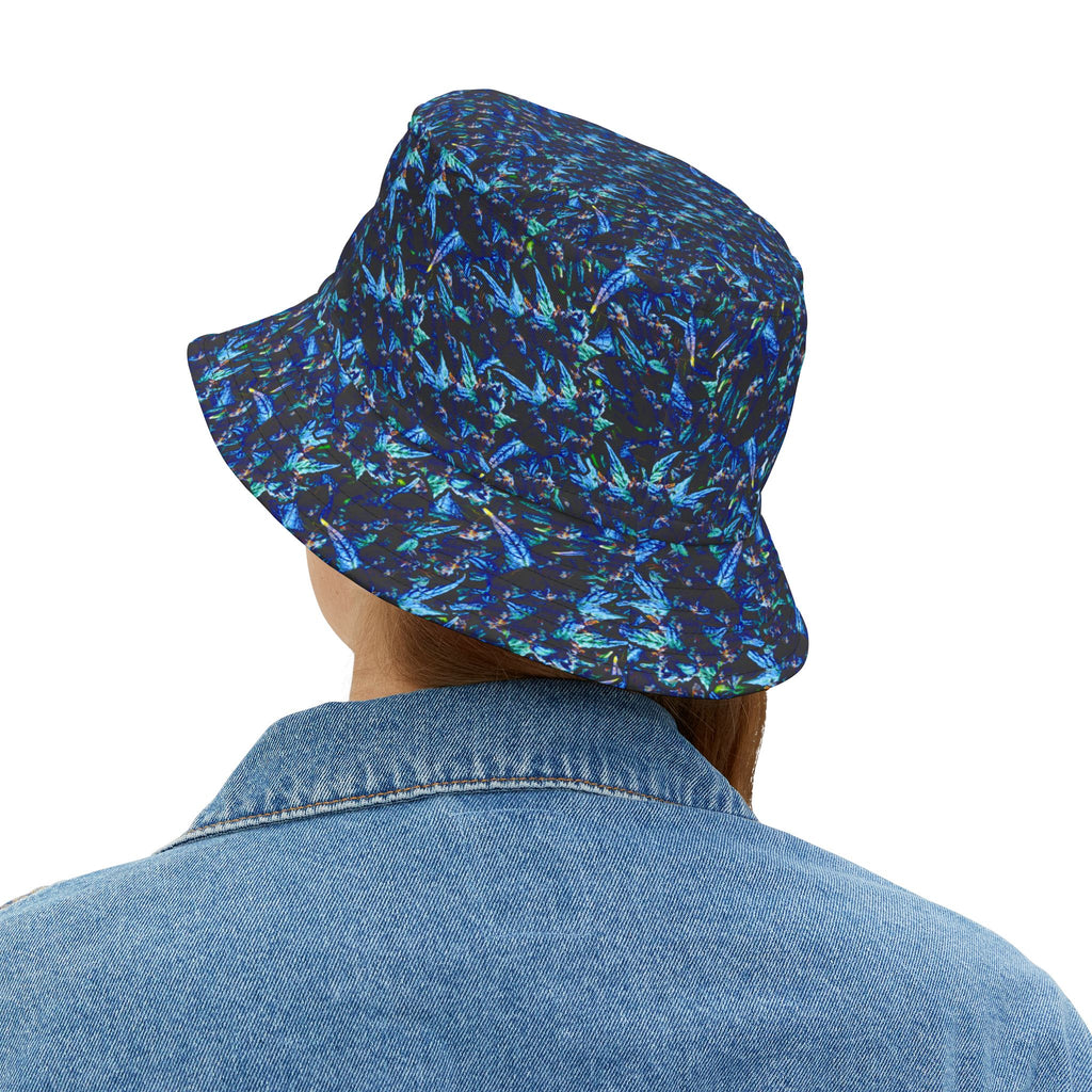 "Bahloo" Canna Camo Bucket Hat — Subtle 'If Ya Know'  DL Leaf Design