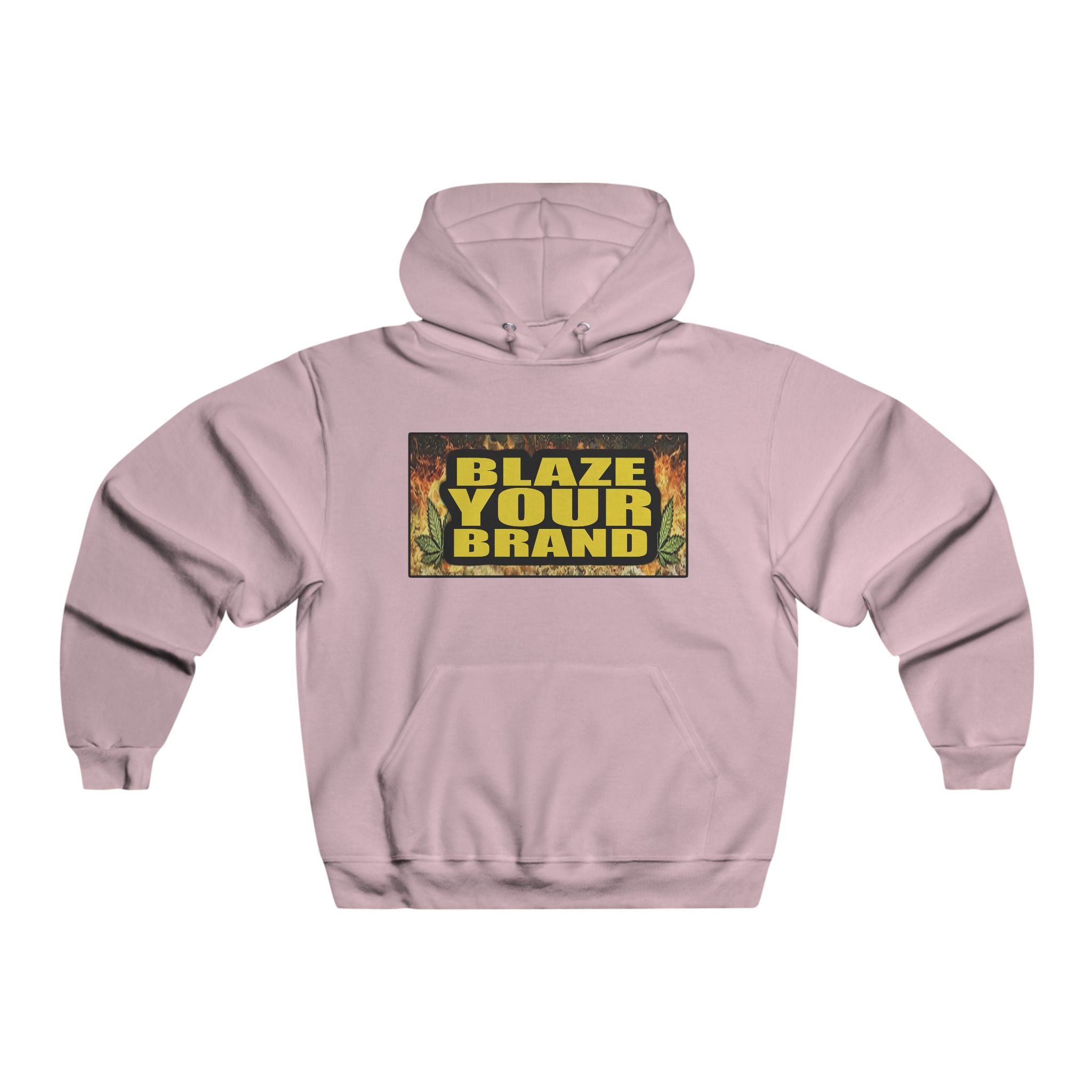 Blaze Your Brand Hoodie — Bold Graphic Logo Pullover for Creators