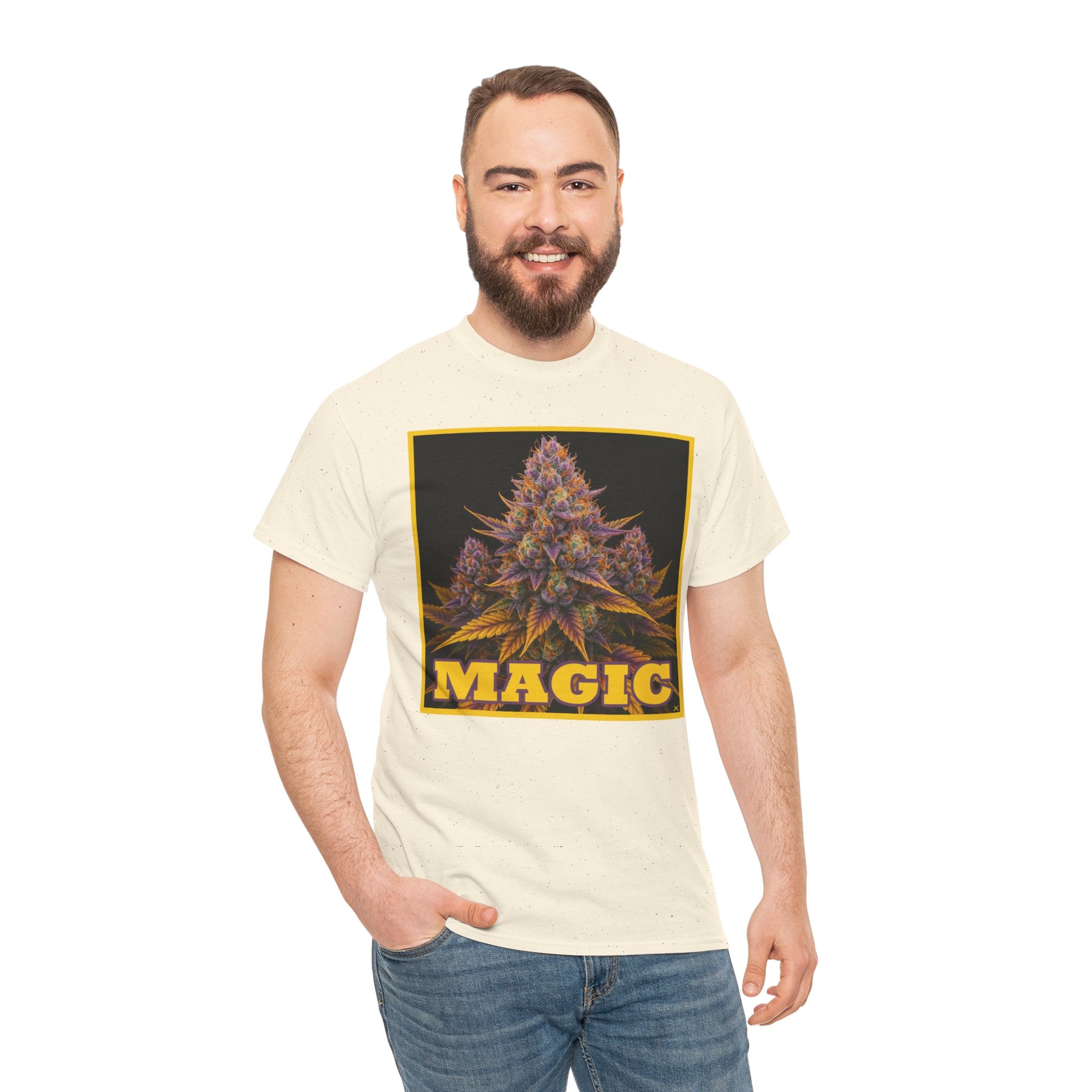 'Magic' Purple Crystal Covered Loud Cannabis Bud — Xpress Design Tee