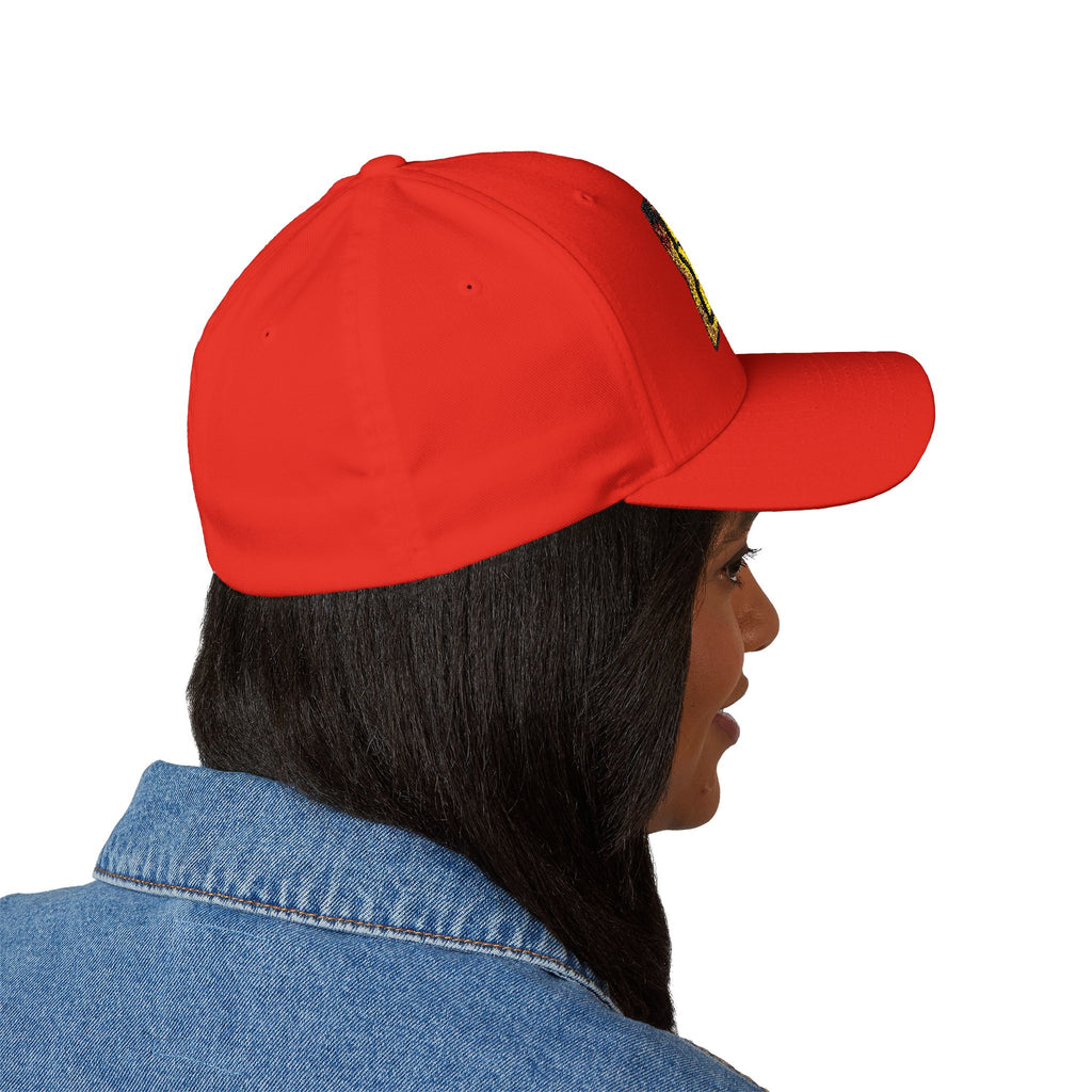 Embroidered 'Blaze Your Brand' Cap – Structured Closed-Back Baseball Hat