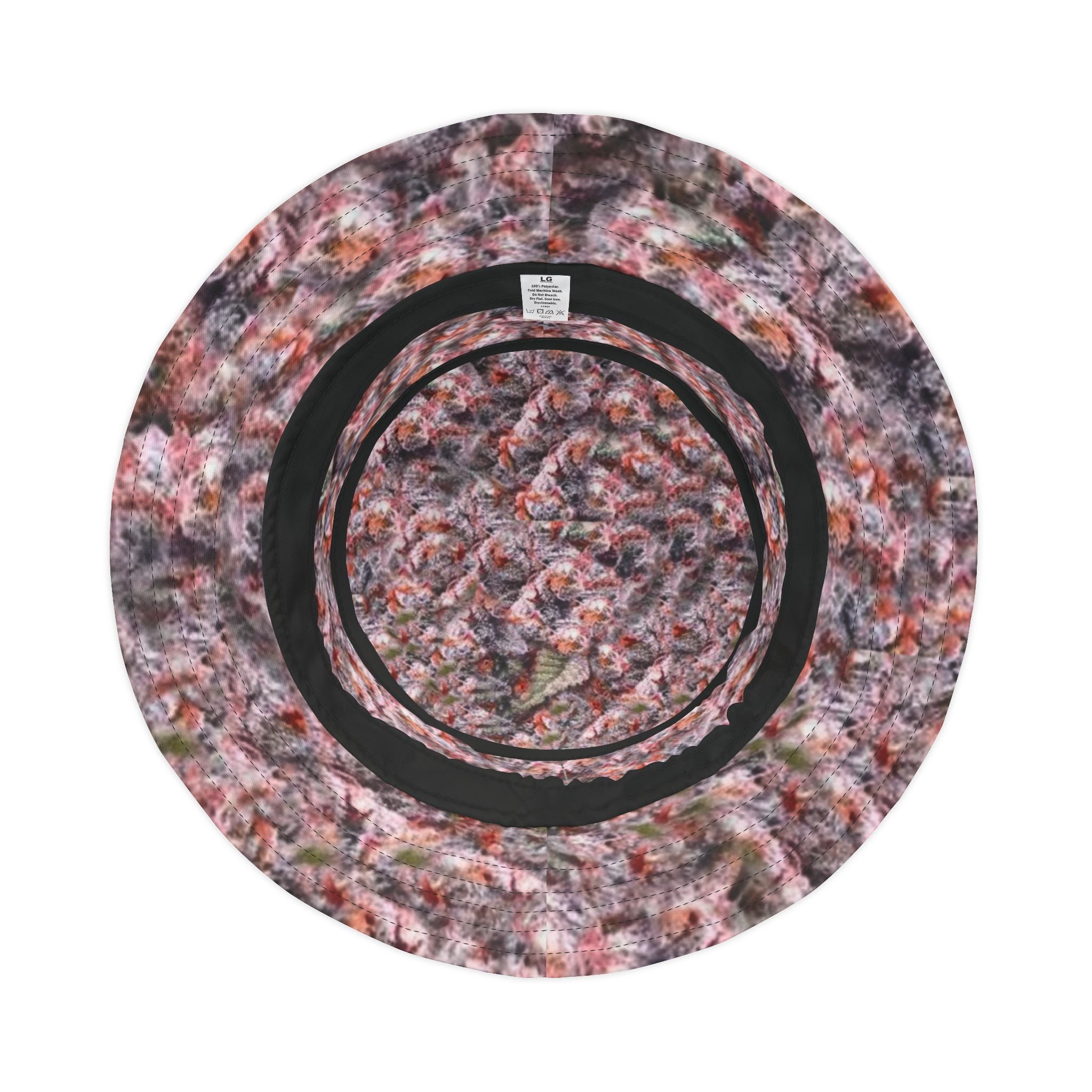 "Think Pink" Canna Zoom Frost Bucket Hat — 'If Ya Know" DL Design