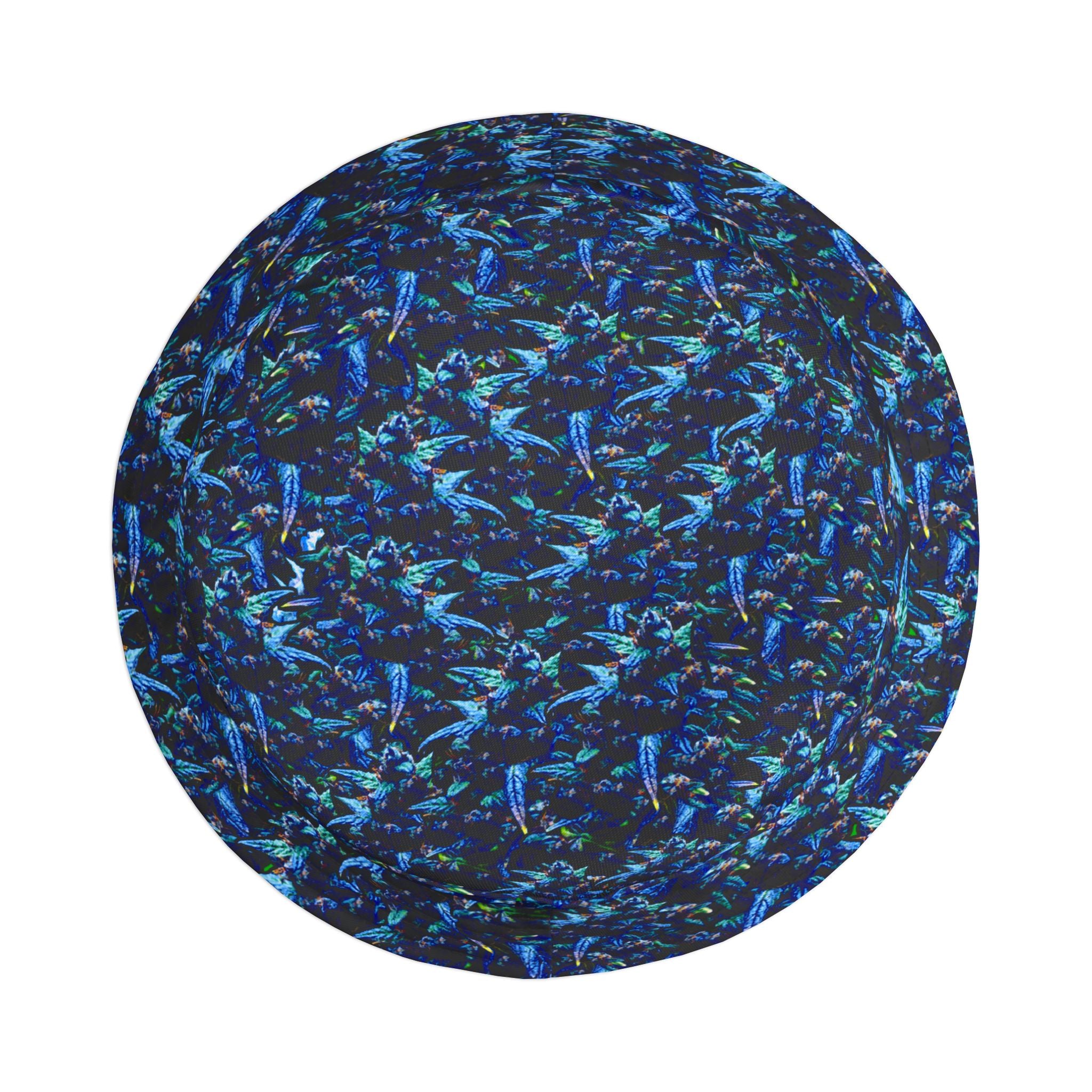 "Bahloo" Canna Camo Bucket Hat — Subtle 'If Ya Know'  DL Leaf Design