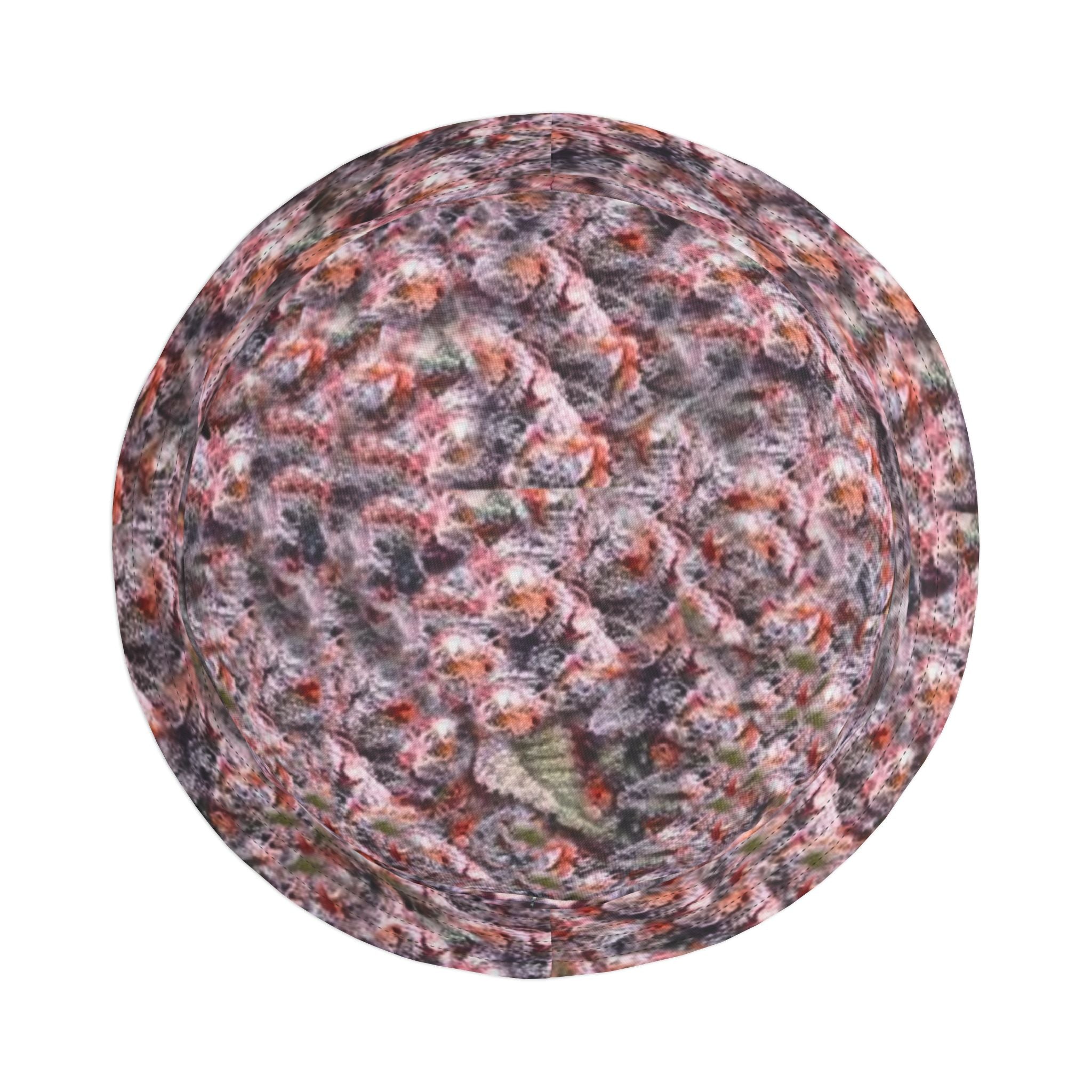 "Think Pink" Canna Zoom Frost Bucket Hat — 'If Ya Know" DL Design