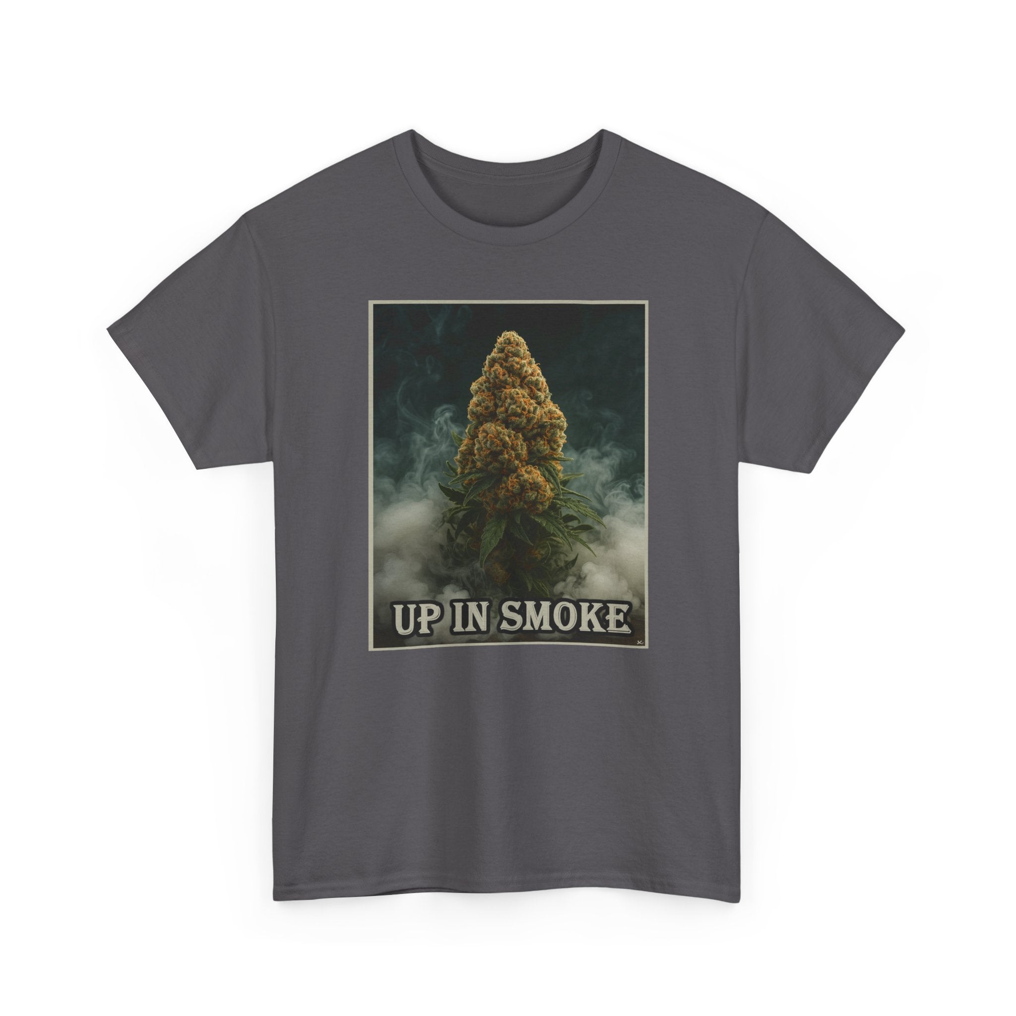 "Up In Smoke" Monster Red Haired Cannabis Tree — Xpress Design Tee