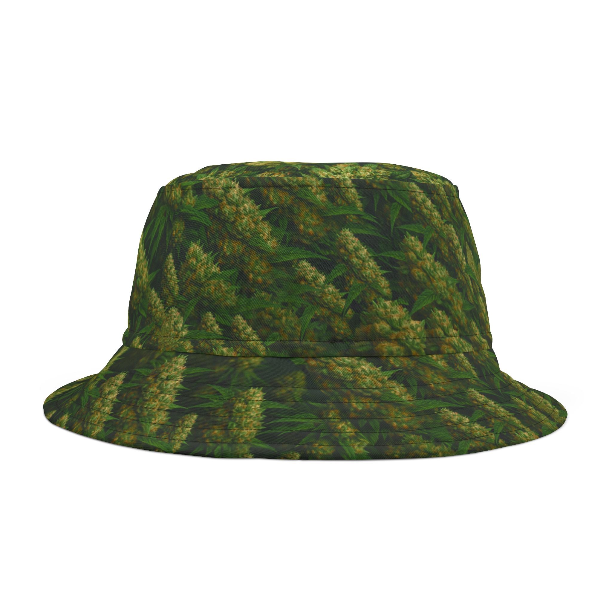 "Field of Dreams" Bucket Hat —Blooming Marijuana Plant Print