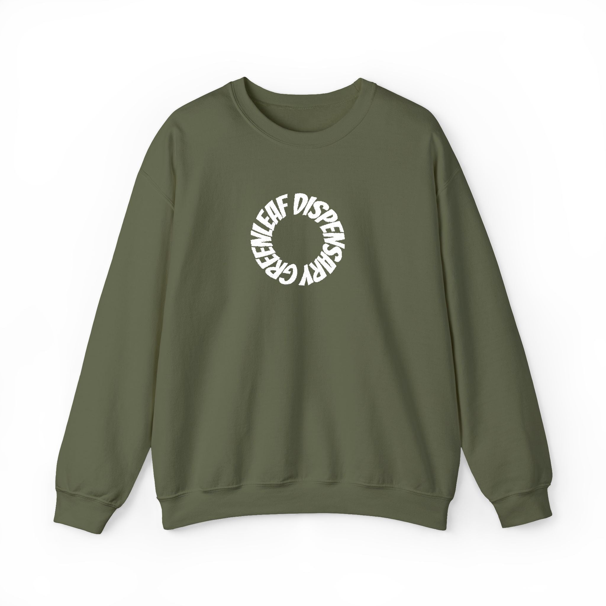 Crewneck Sweatshirt — 'Beach Days' Circular Graphic Pullover