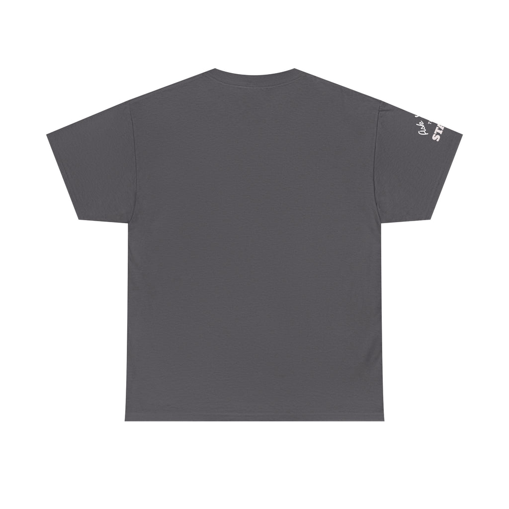 YOUR LOGO Promotions T-Shirt — Double Imprint Tee for staff or customers
