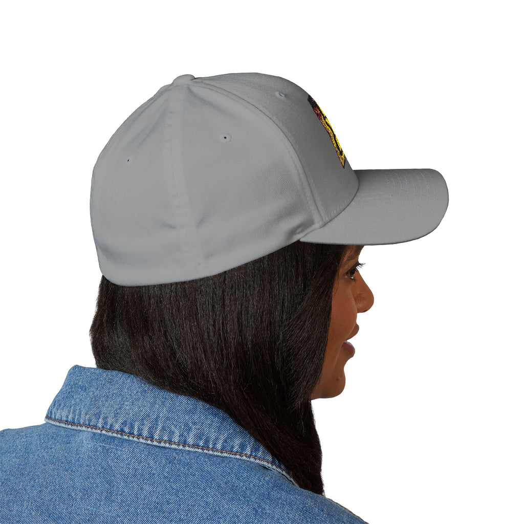 Embroidered 'Blaze Your Brand' Cap – Structured Closed-Back Baseball Hat