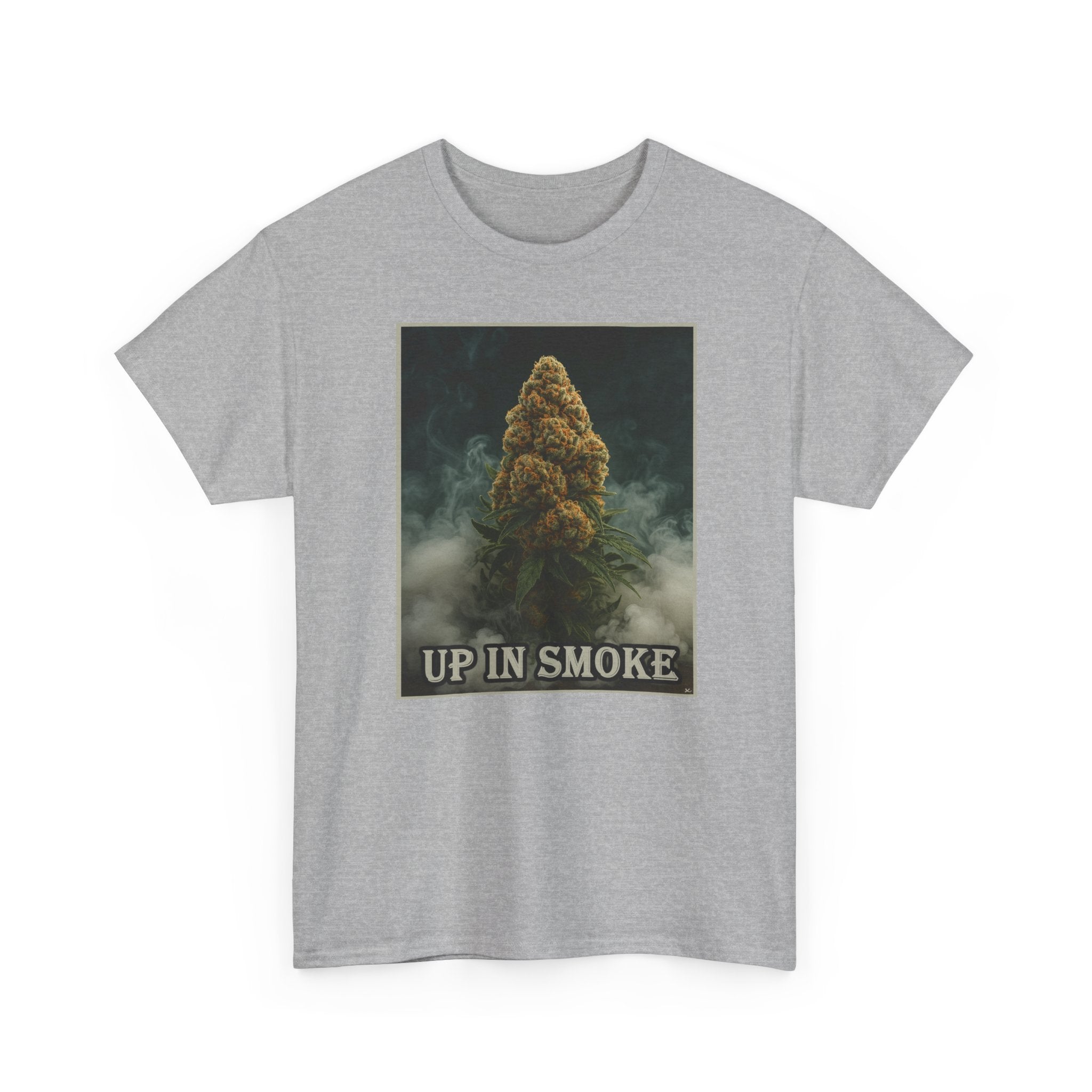 "Up In Smoke" Monster Red Haired Cannabis Tree — Xpress Design Tee