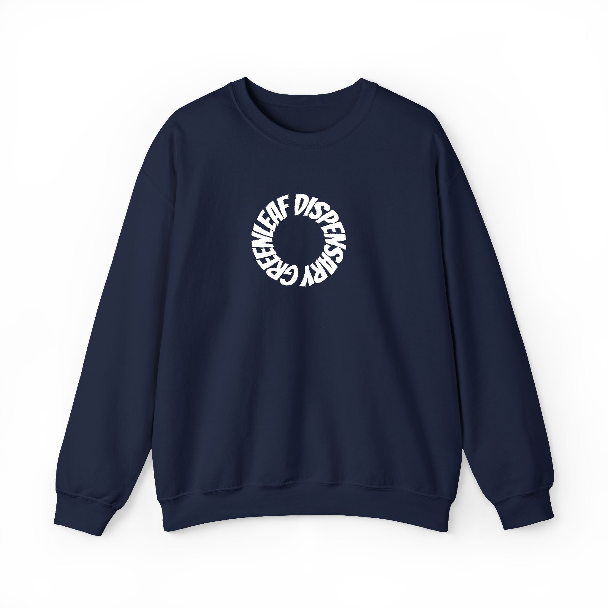 Crewneck Sweatshirt — 'Beach Days' Circular Graphic Pullover