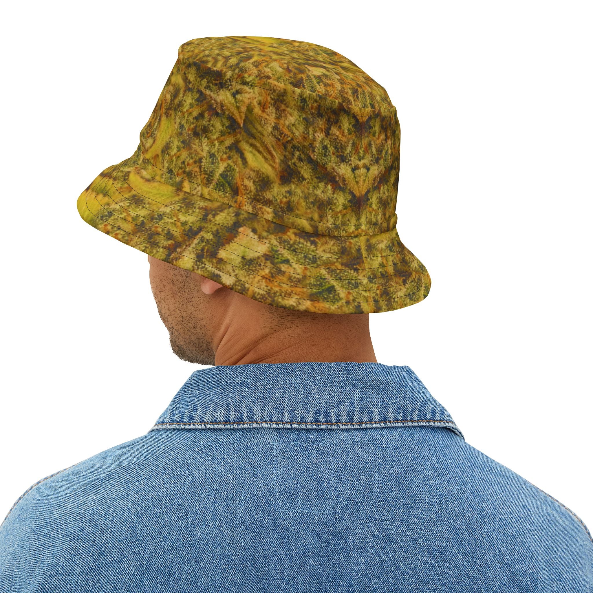 "Yellow Yo" Canna Zoom Frost Bucket Hat — 'If Ya Know'  Design