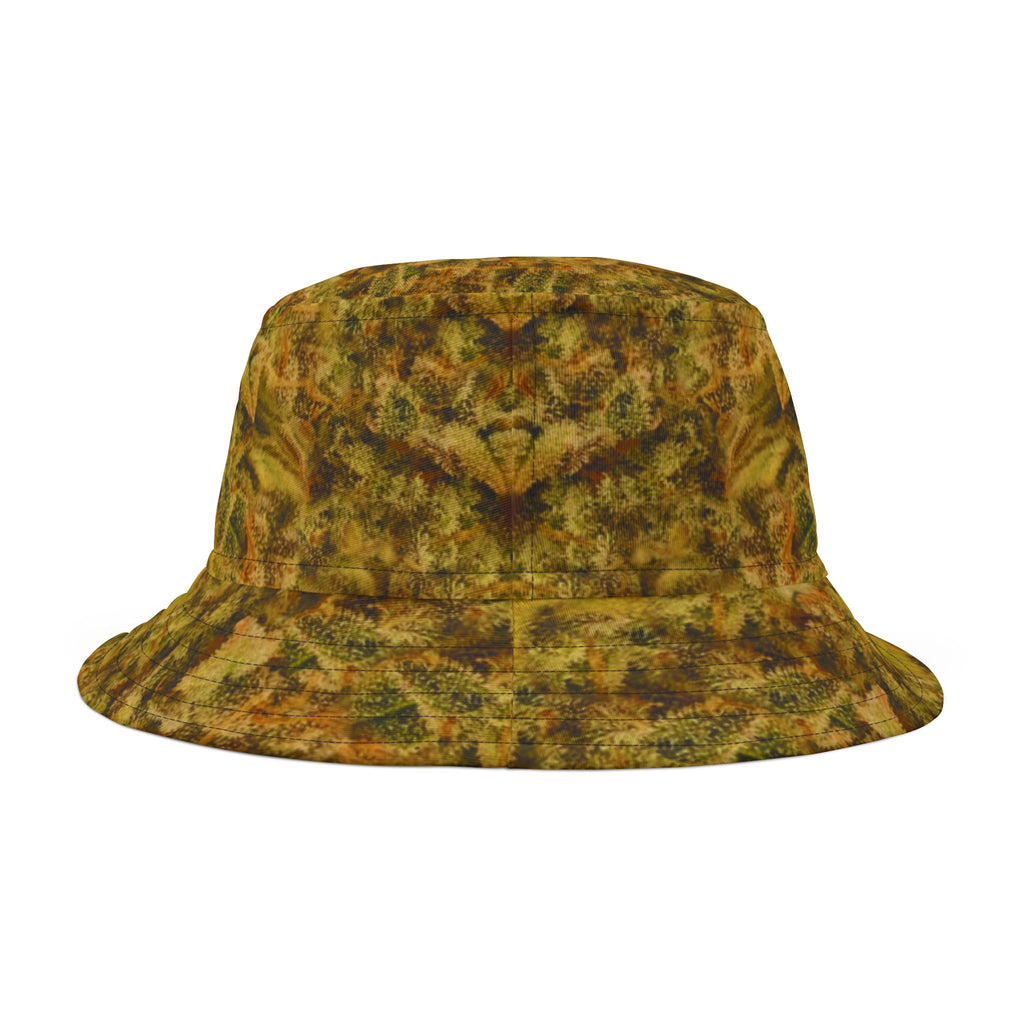 "Yellow Yo" Canna Zoom Frost Bucket Hat — 'If Ya Know'  Design